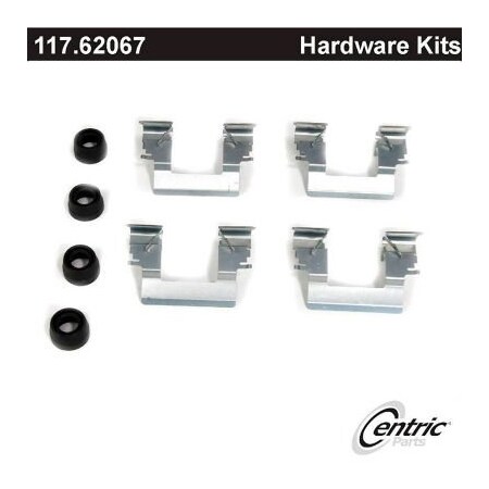Centric Disc Brake Hardware Kit, Parts 117.62067